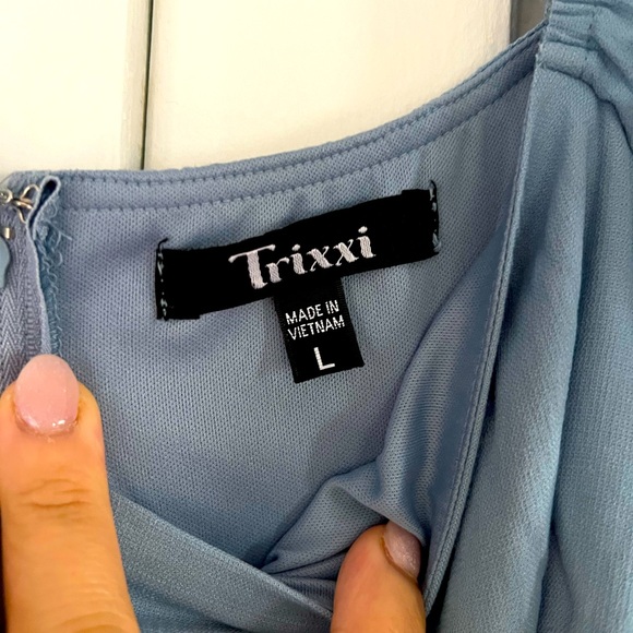 Trixxi Faux-Wrap Dress - Picture 10 of 12